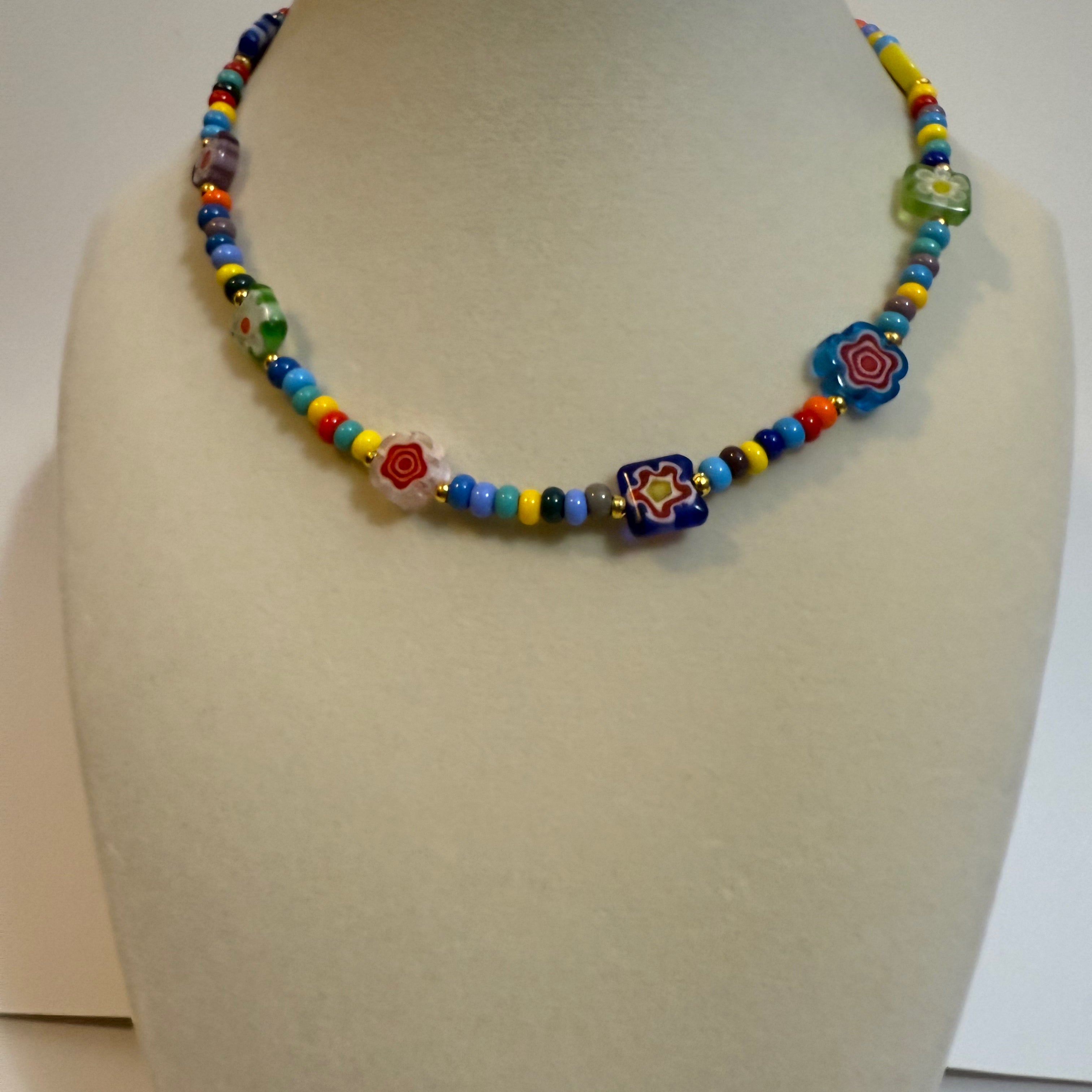 Multicolor necklace