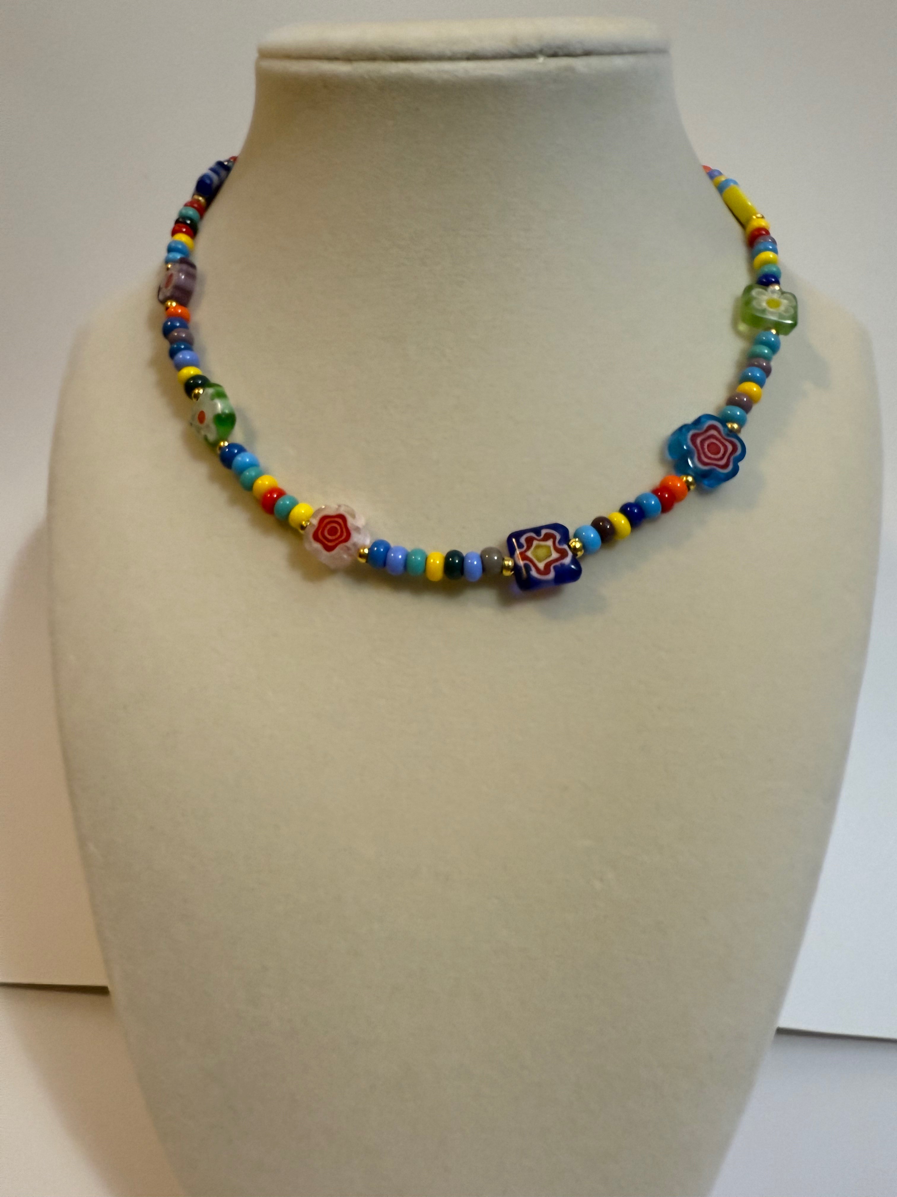 Multicolor necklace