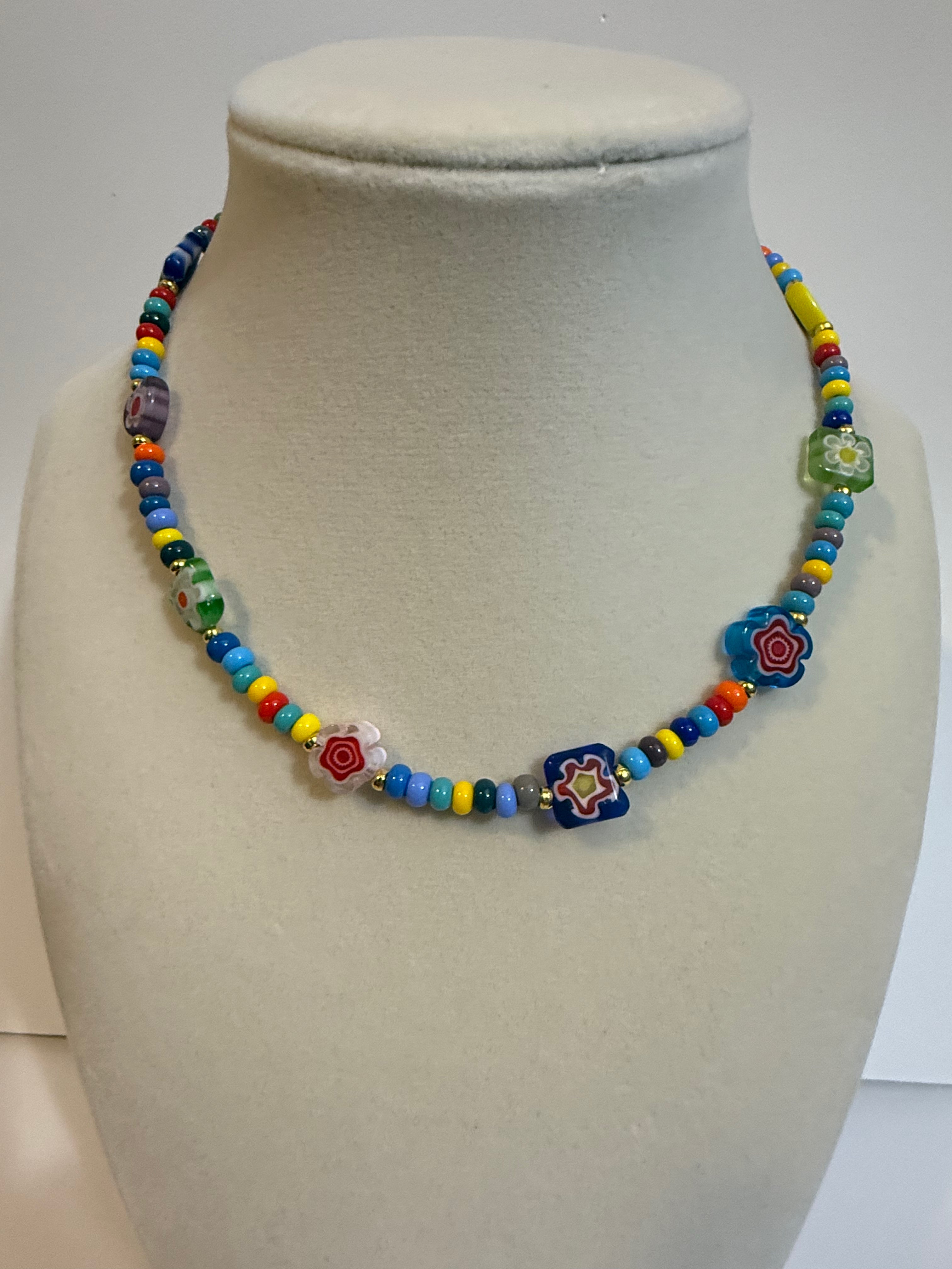 Multicolor necklace