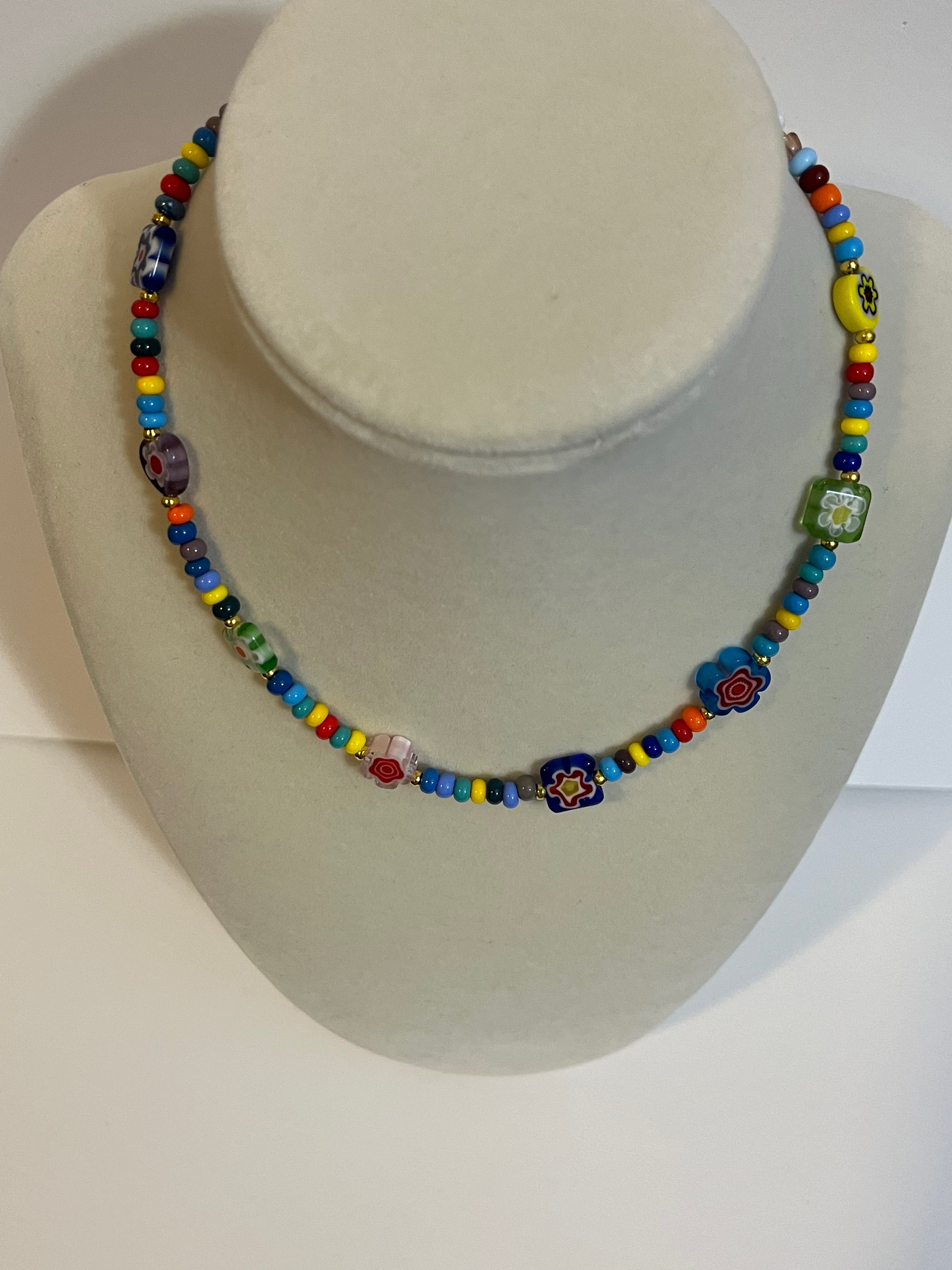 Multicolor necklace