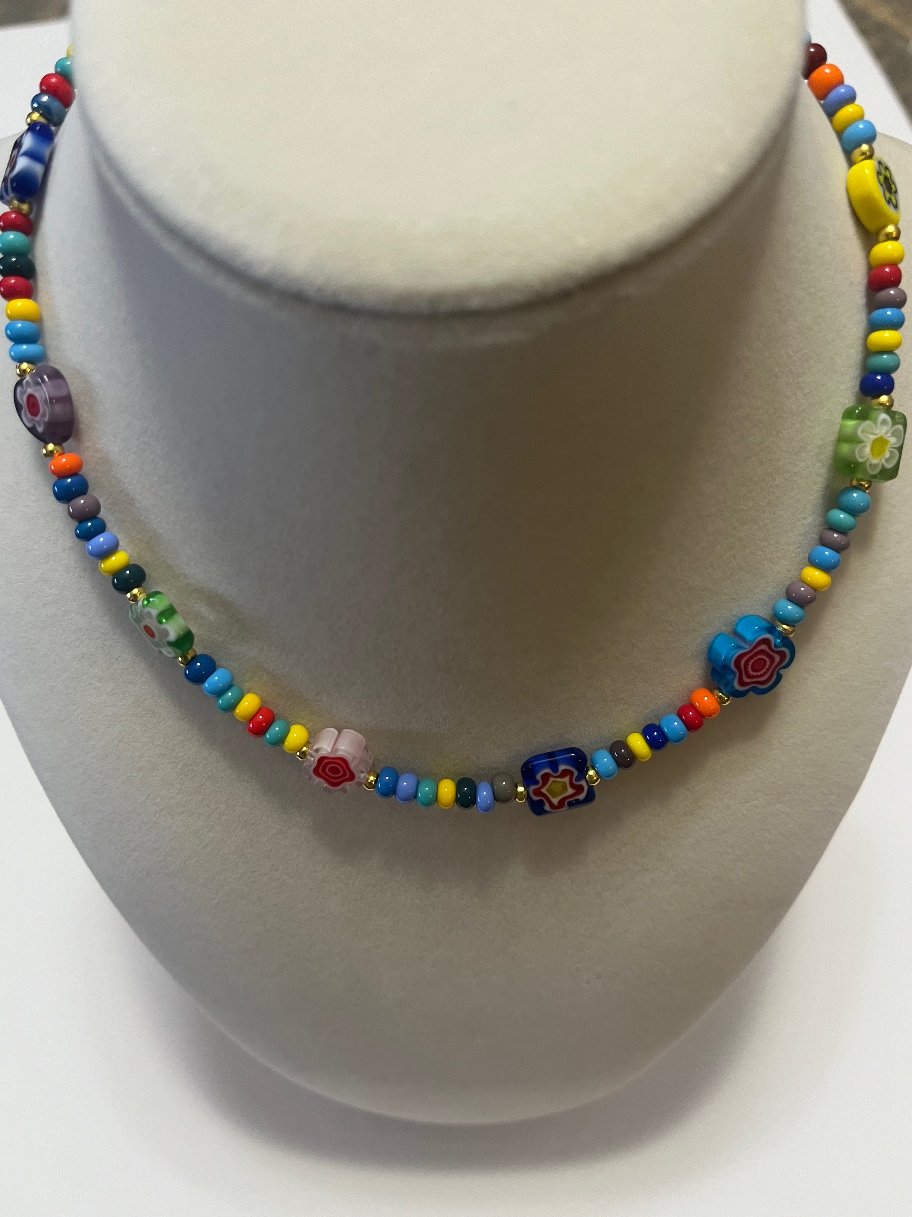 Multicolor necklace