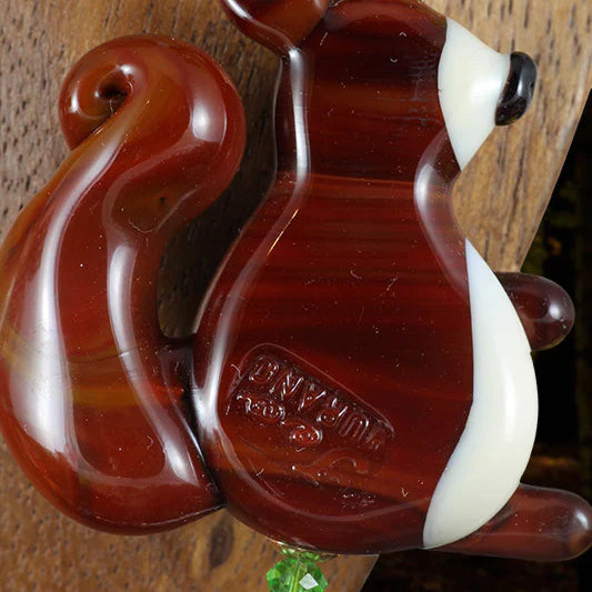 Squirrel cip necklace