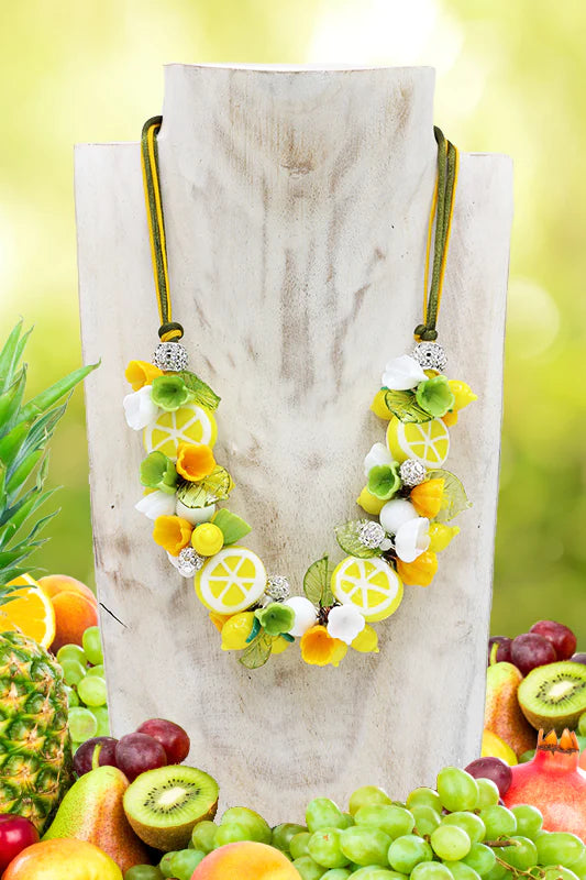 lemon amalfi necklace