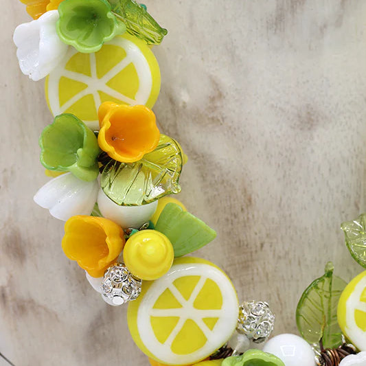 lemon amalfi necklace