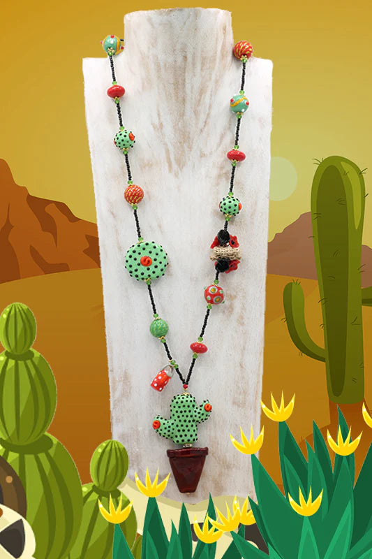 Cactus oasi necklace