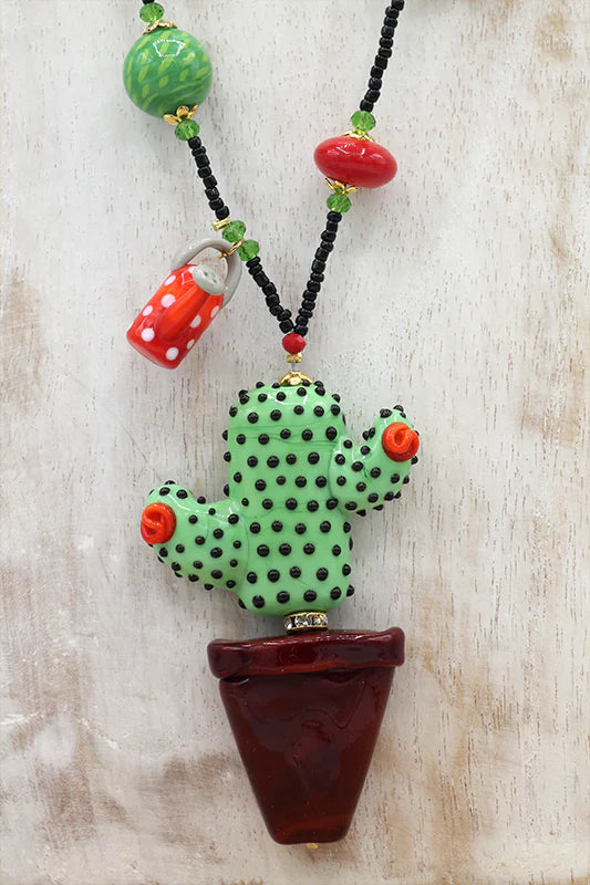 Cactus oasi necklace