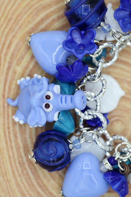 Elephant bracelet charms