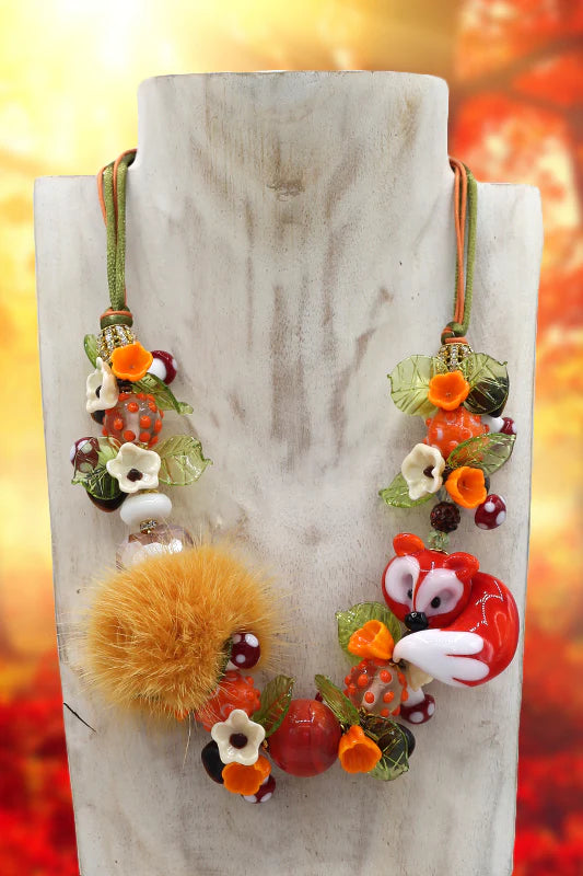 Fox astuzia necklace