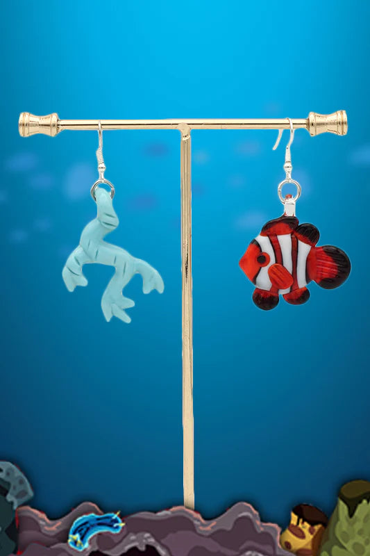 PESCE PAGLIACCIO earrings