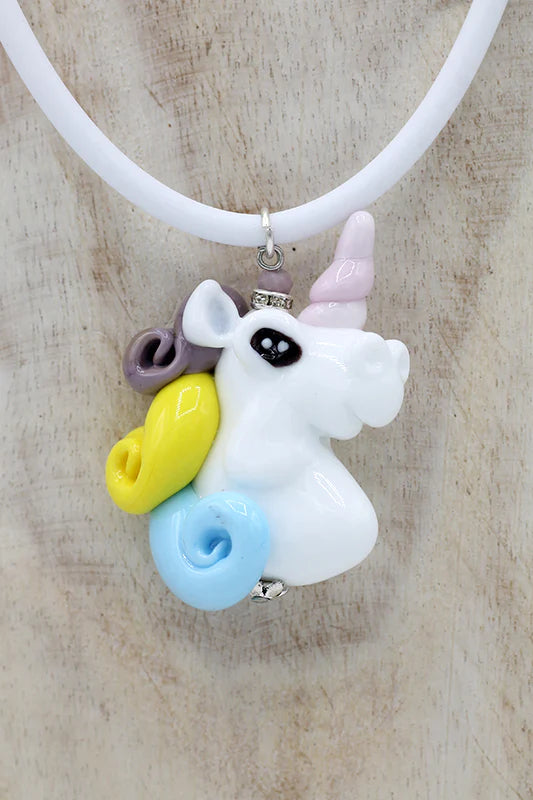 Unicorn pendant necklace