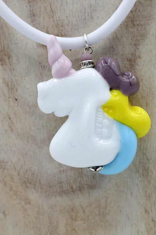 Unicorn pendant necklace